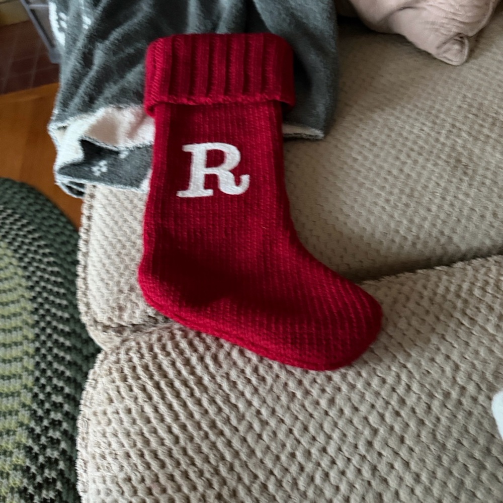 Wondershop Red Knit Holiday Stocking